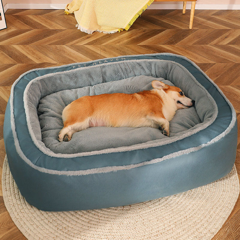 Luxury Dog Bed - Grey